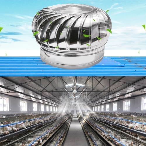 Wind Turbine Home Use Horizontal Generator Kits Blades with Controller to Charge Batteries Off Generator Vertical,Chimney Cap,Roof Rotating Vents Cap, Roof Wind Rotating Turbines Cap Vent, 3