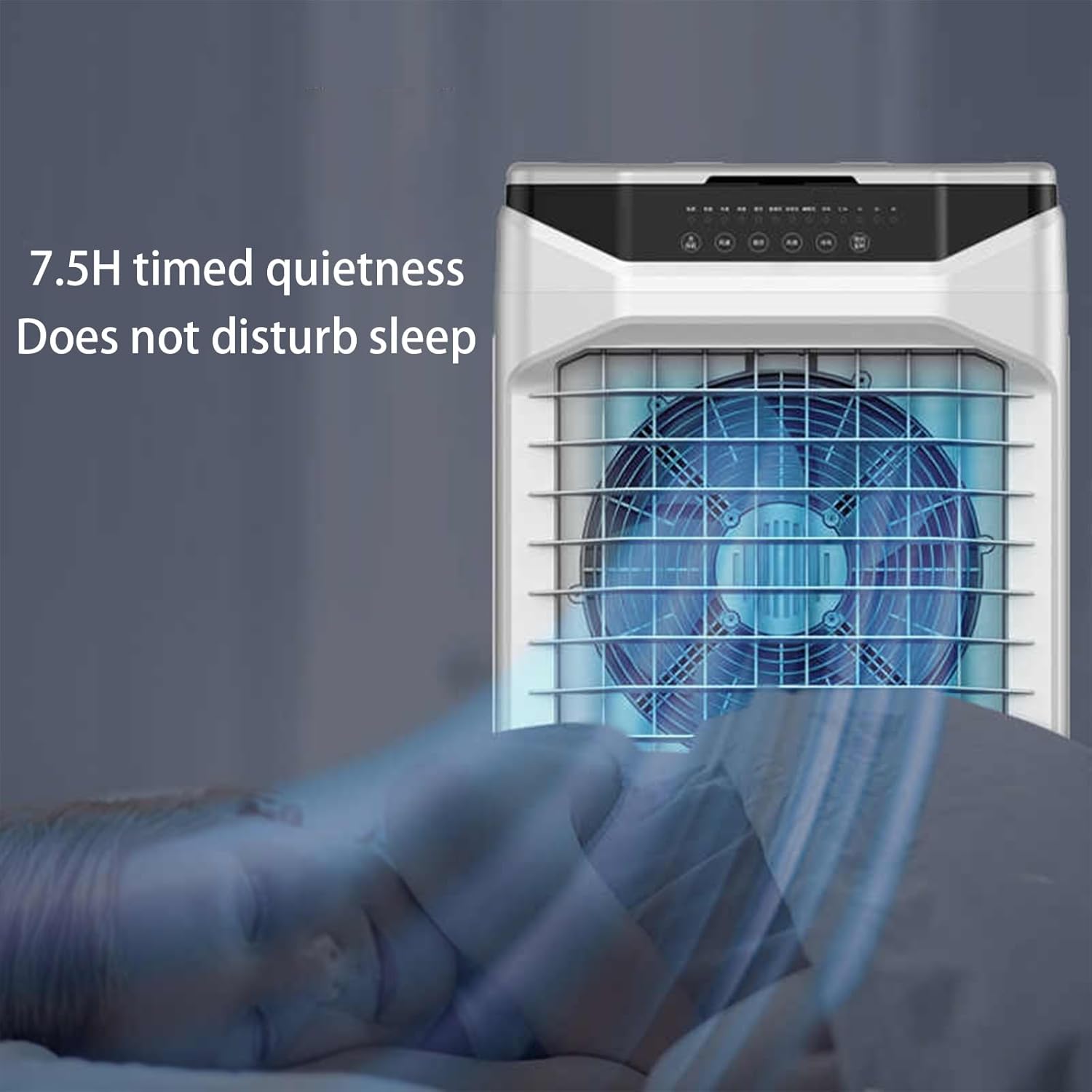 Portable Air Conditioners, 3-in-1 Evaporative Air Cooler, Swamp Coolers with Ice Pack and Timer, Portable Ac Great for Room Office(46 * 34 * 100cm)