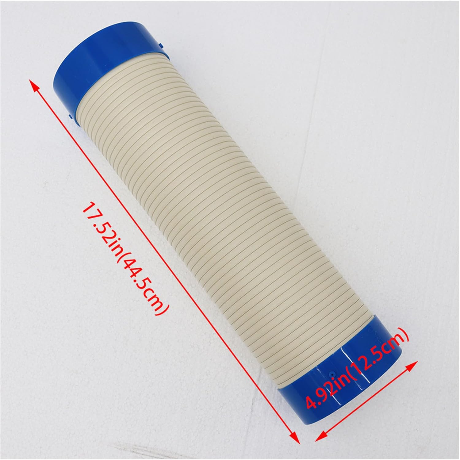 220V Industrial Air Conditioner Outdoor Air Conditioning Fan Equipment Three Tube 1550m³/h Blue