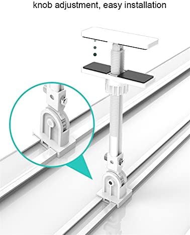 Air Deflector for Air Conditioner, Adjustable Air Deflector, Air Conditioning Vent Cover Windshield Cold Wind Baffle for Home Office, Central A/C Units, White