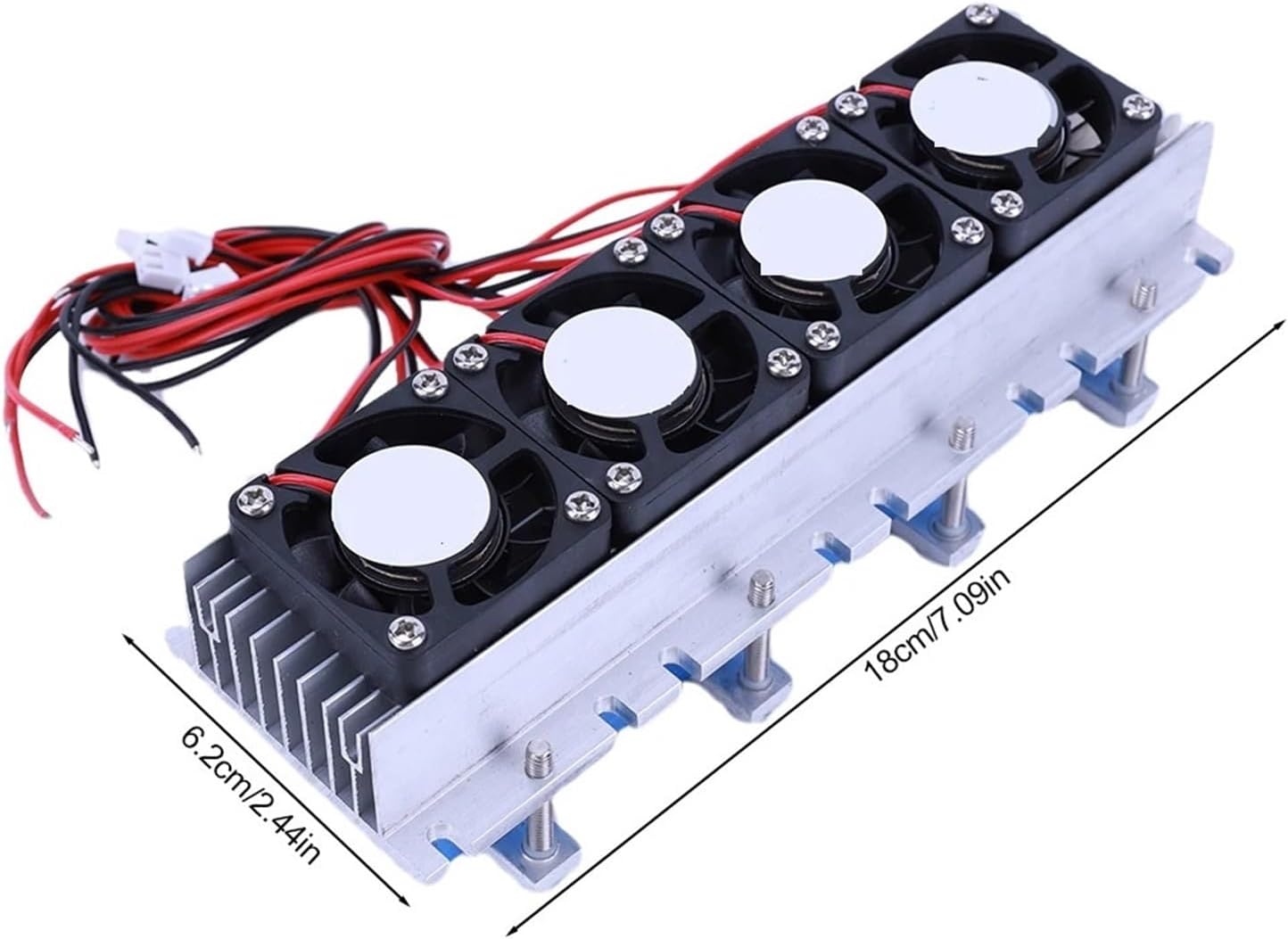 288W Air Conditioner Cooling System DC 12V 30A Thermoelectric Refrigeration Cooler Semiconductor DIY Kit Lucky