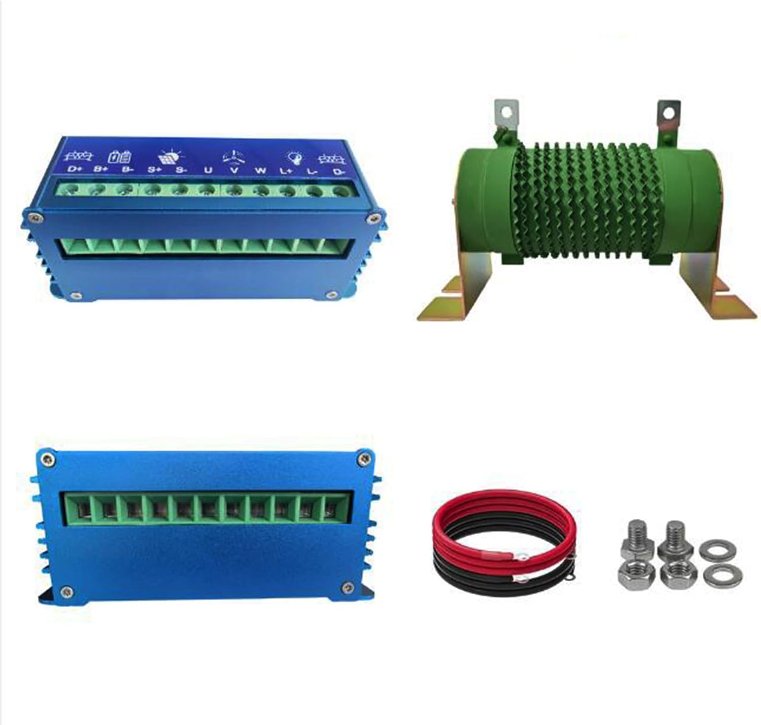 48v, 2000W Wind Hybrid System MPPT Charge Controller Solar Controller 1000W Wind 1000W Solar Energy 12V 24V 48V Auto Regulator 48V