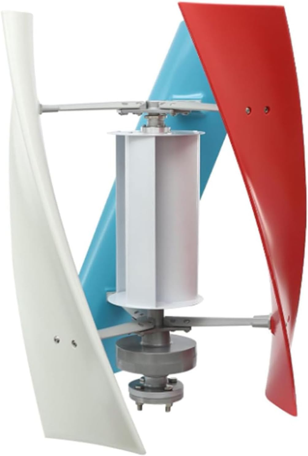 48v, 12000W Vertical axis Wind Turbine with Controller 12V 24V 48V Low Noise Three Blade Wind Turbine for Home, Boat, Street Lighting