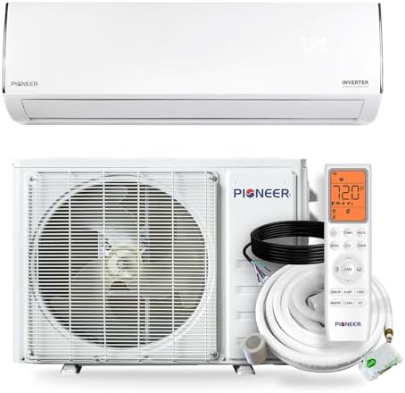 Diamante Essenza 23,000 BTU 17 SEER2 230V High-Wall Ductless Mini-Split Air Conditioner Inverter Heat Pump with 16 Ft. Kit