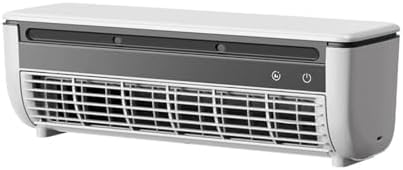 2025 New Wireless Wall AC: No Drill Portable Air Conditioner, 30s Fast Cooling & 6000mAh for Kitchen, Bedroom, Garage (White)