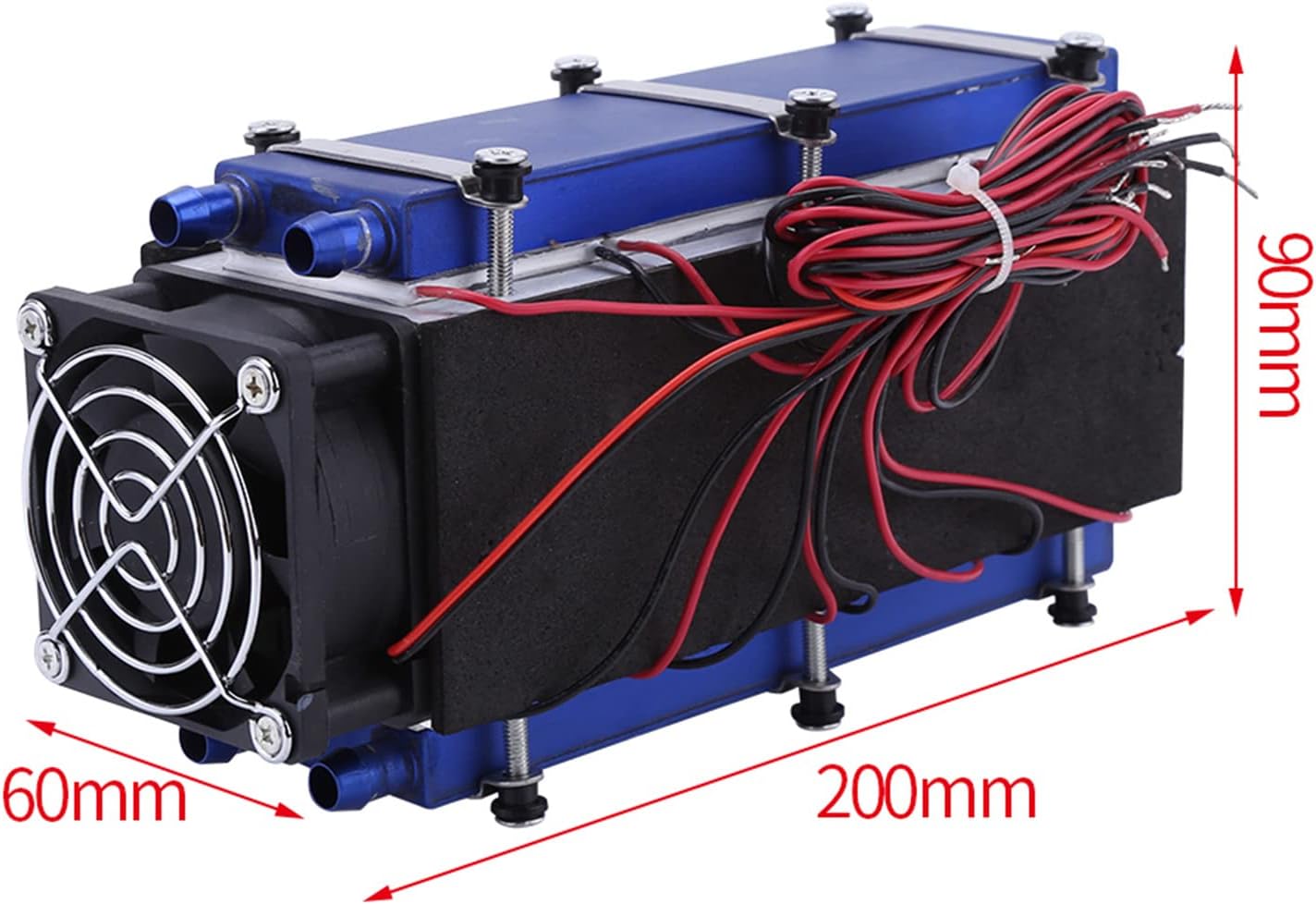 12V 576W 8-Chip TEC1-12706 Thermoelectric Cooler Refrigeration Air Cooling Device DIY Lucky