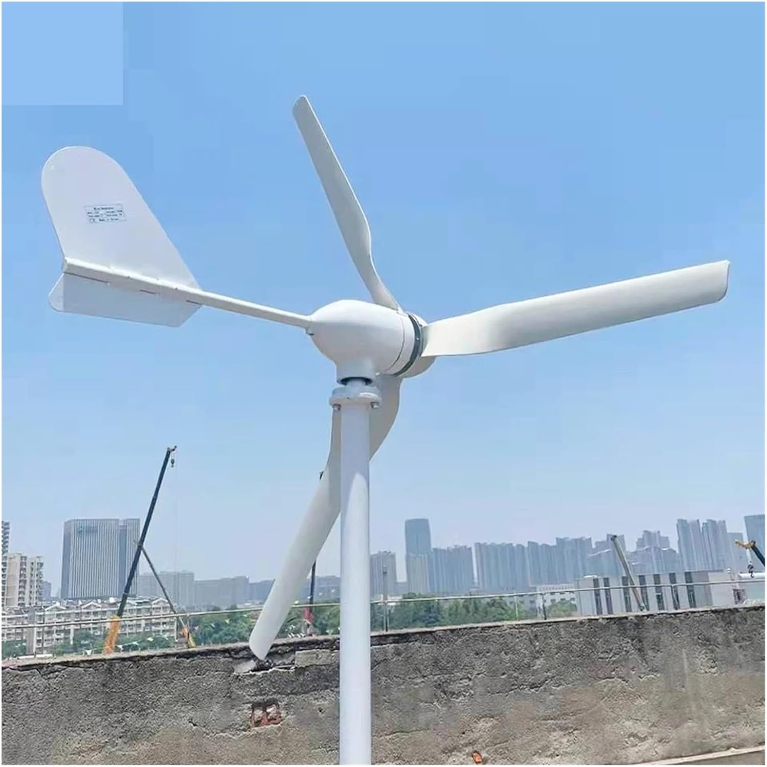 15KW 10KW 20KW 24V 48V Wind Turbine Generator Low Speed Windmill AC Output Household Horizontal Complete Kit Industrial Energy(with mppt Control,48V_20KW)