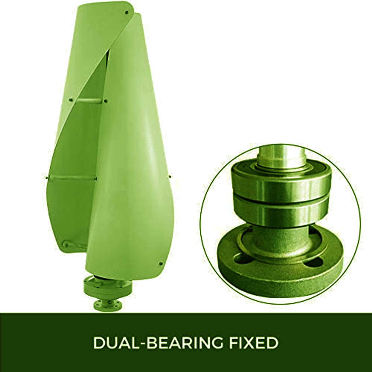 12V 24V 48V 220V 14000W Vertical Wind Power Turbine Generator Kit with Charge Controller Suitable for Charging 12V, 24V, 48V Batteries,48v