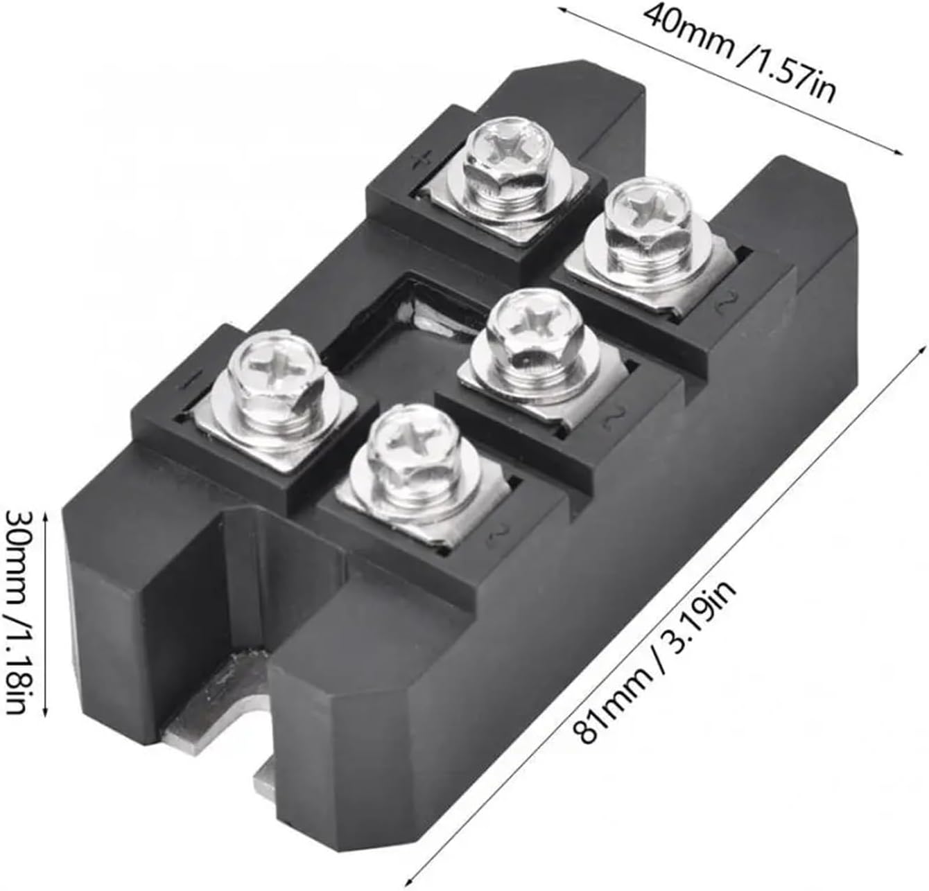 Three Phase Rectifier Bridge Module 100A 1600V for Wind Generators Industrial Energy(100A)