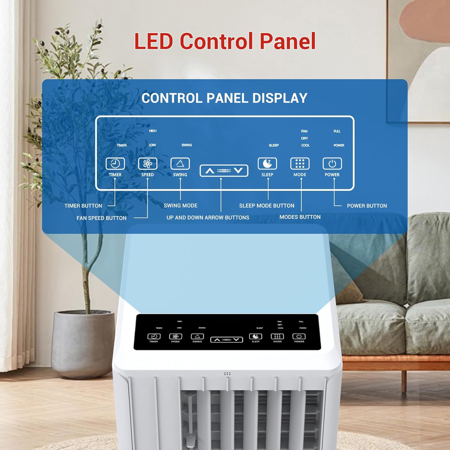 PHO_0XHW 3-In-1 Portable Air Conditioner