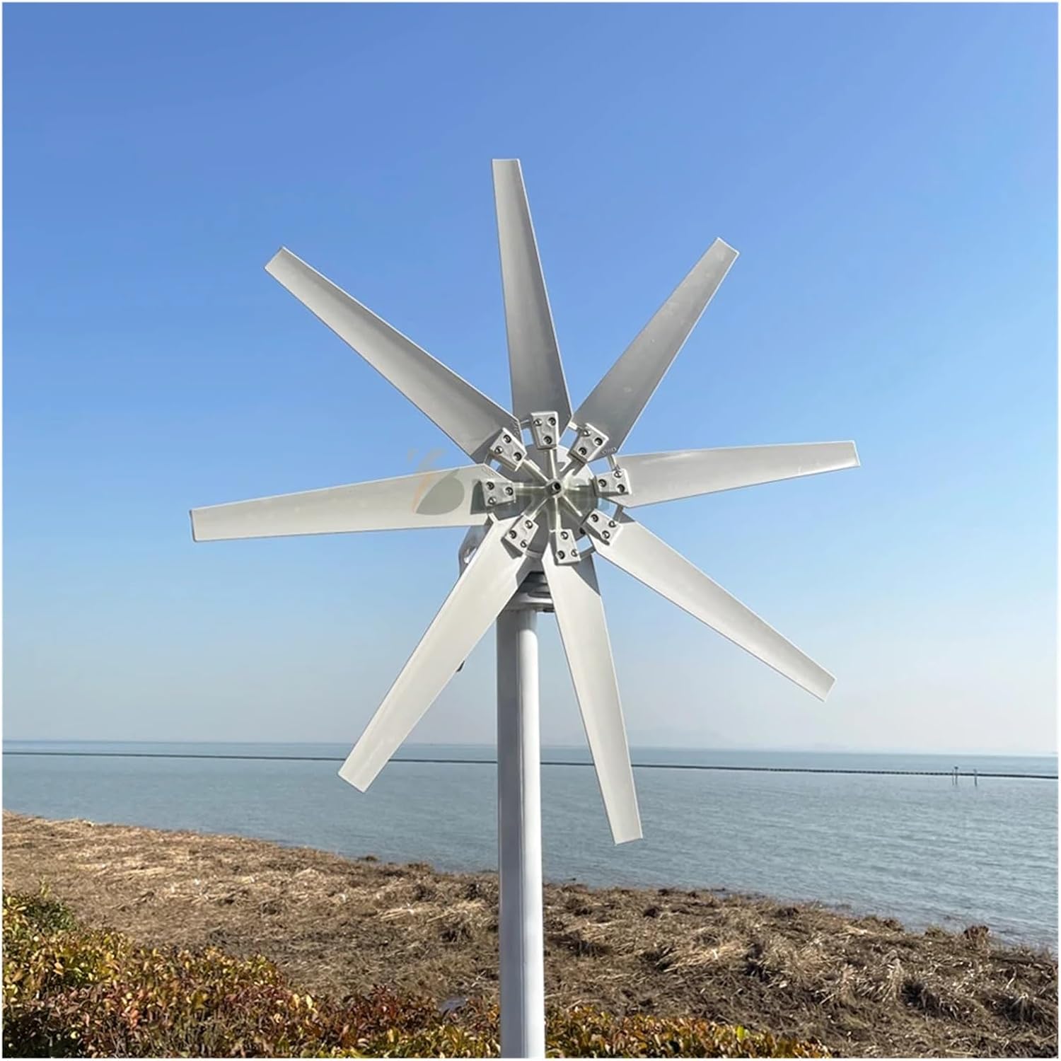Wind Turbines, 5000w Wind Turbine nerator 24V 12V Magnetic Dynamo Free Energy Strong Power Ac Inverter Output for Home(48V)