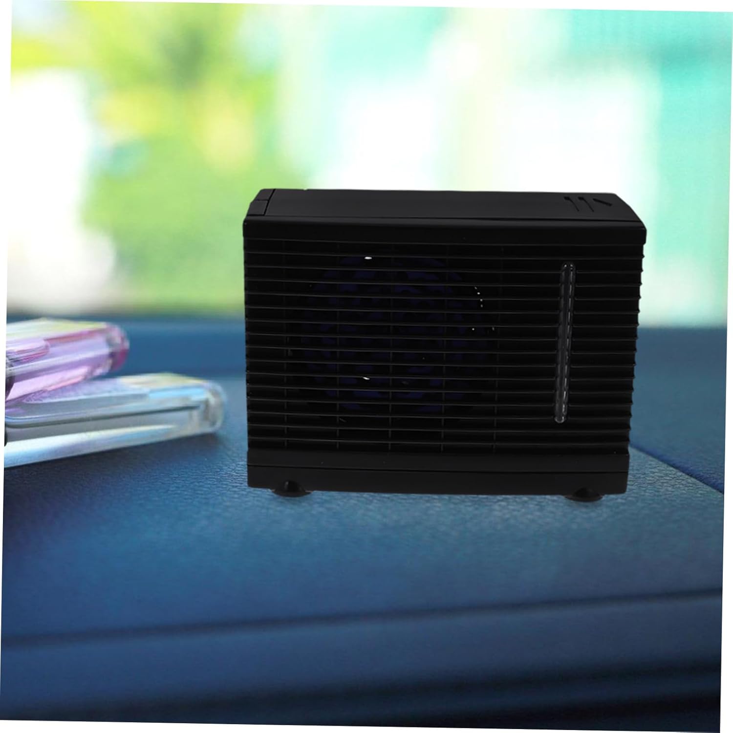 12v Mini Portable Car Air Conditioner High Efficiency Cooling Fan for Automotive 2 Speeds Low Noise
