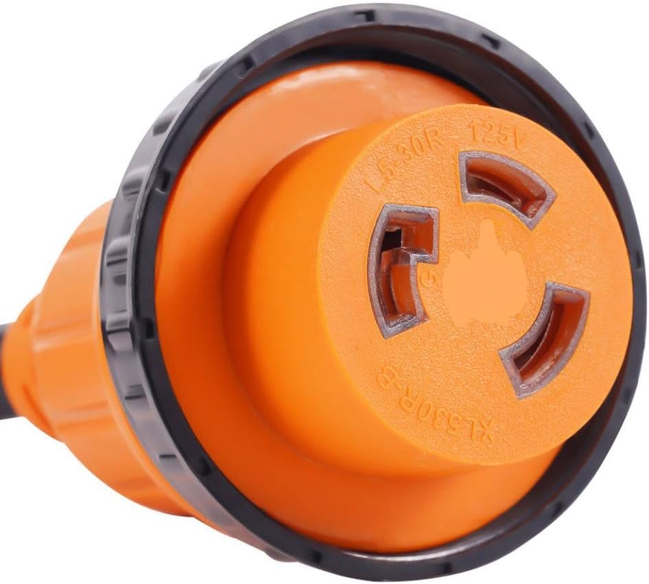 Generator Power Adapter Cord with Handle TT-30P L5-30R Compatible with MXR3800 MXR5000IE