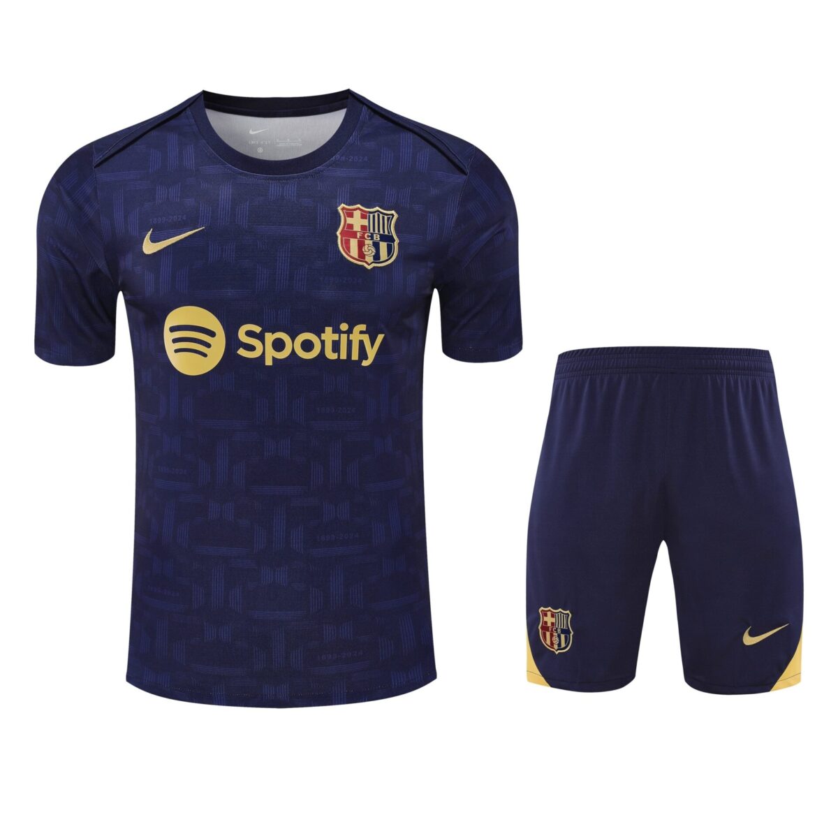 Conjunto de calentamiento FC Barcelona azul oscuro - NewNow