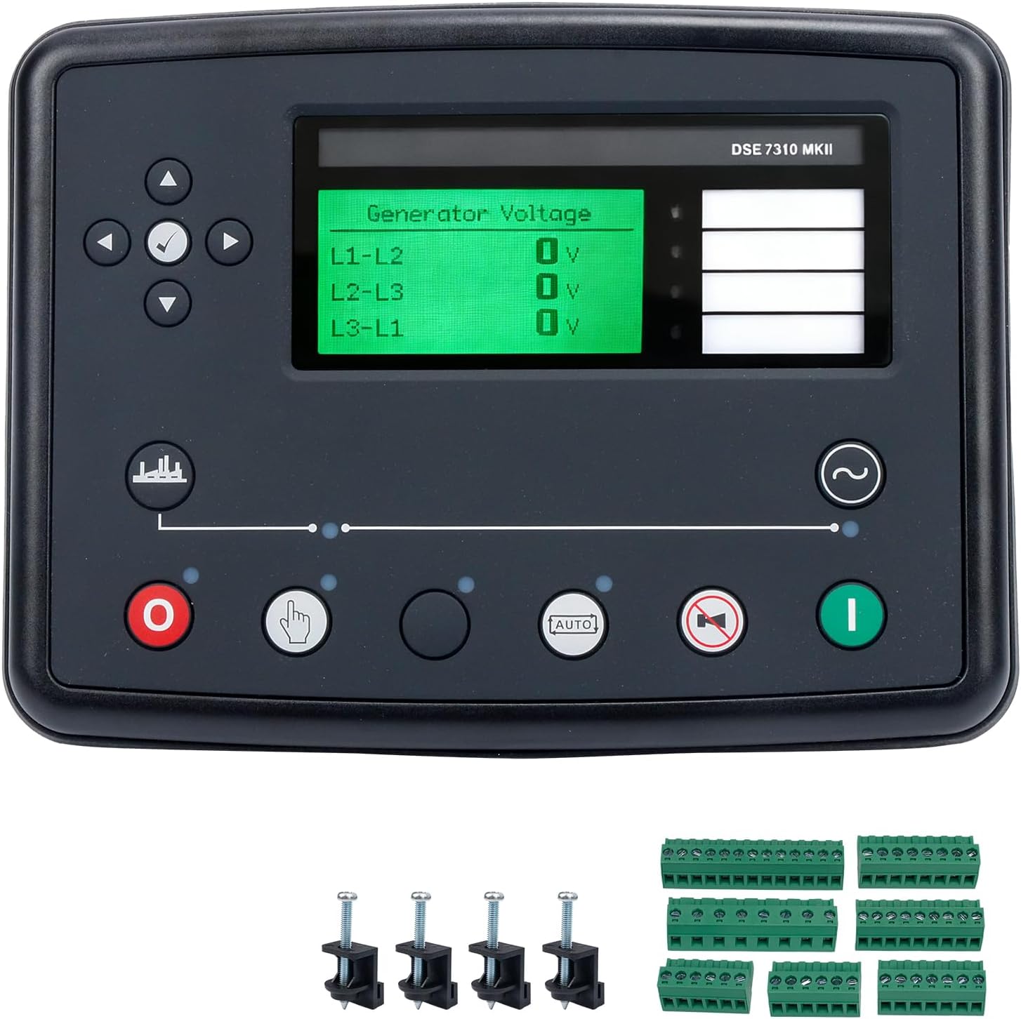 DSE7310 MKII Auto Start Control Module Suitable for a Wide Variety of Single, Diesel or Gas Gen-Set Applications LCD Display Controller Panel