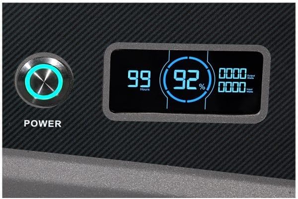 Portable Solar Generator 3.1 kWh 30 Amp Output Lithium Battery | Solar & Grid Inputs