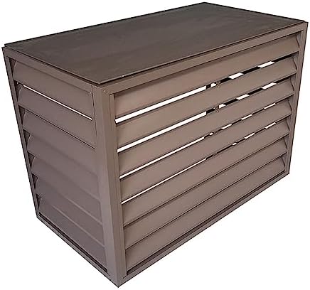 Air Conditioner Outdoor Unit Protective Cover,Air Conditioner Outdoor Unit Aluminum Cover,Outdoor Unit Mini Split air Conditioner Cover,Noise Reduction,Dustproof and Waterproof,Suitable for Outdoor (
