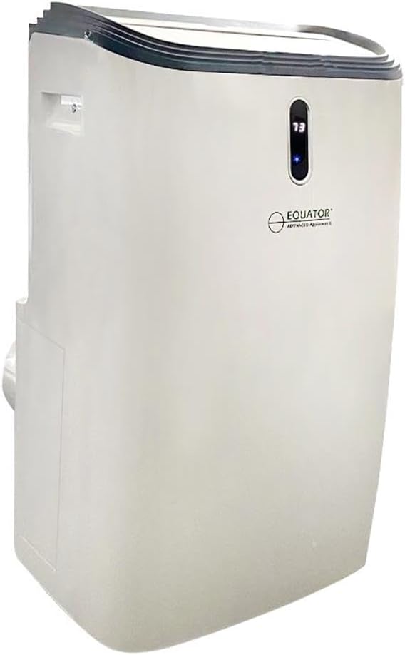 Equator 12000 Btu High Efficiency DUAL HOSE PORTABLE AIR CONDITIONER 110V (Renewed)