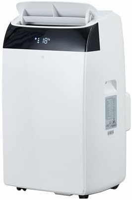 PULLAFUN 14,000 BTU Portable Air Conditioner,Powerful Cooling up to 750 Sq.Ft,3-in-1 with Dehumidifier & Fan, Energy Efficient, Ultra-Quiet Operation, Remote Timer Control for Home, Office, School