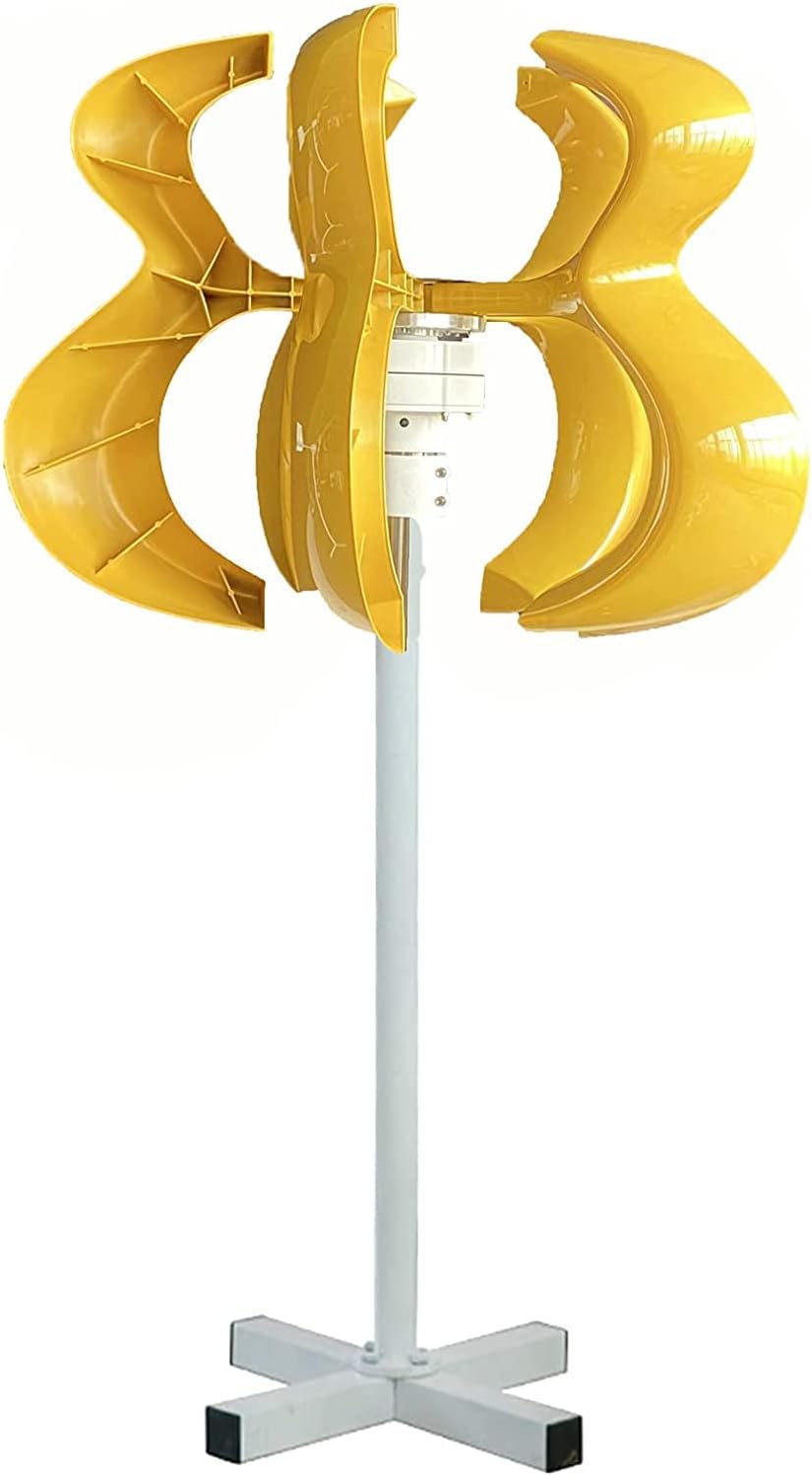 12000 W Lantern Vertical Axis Permanent Magnet Wind Turbine Generator with Controller for Home Light Use