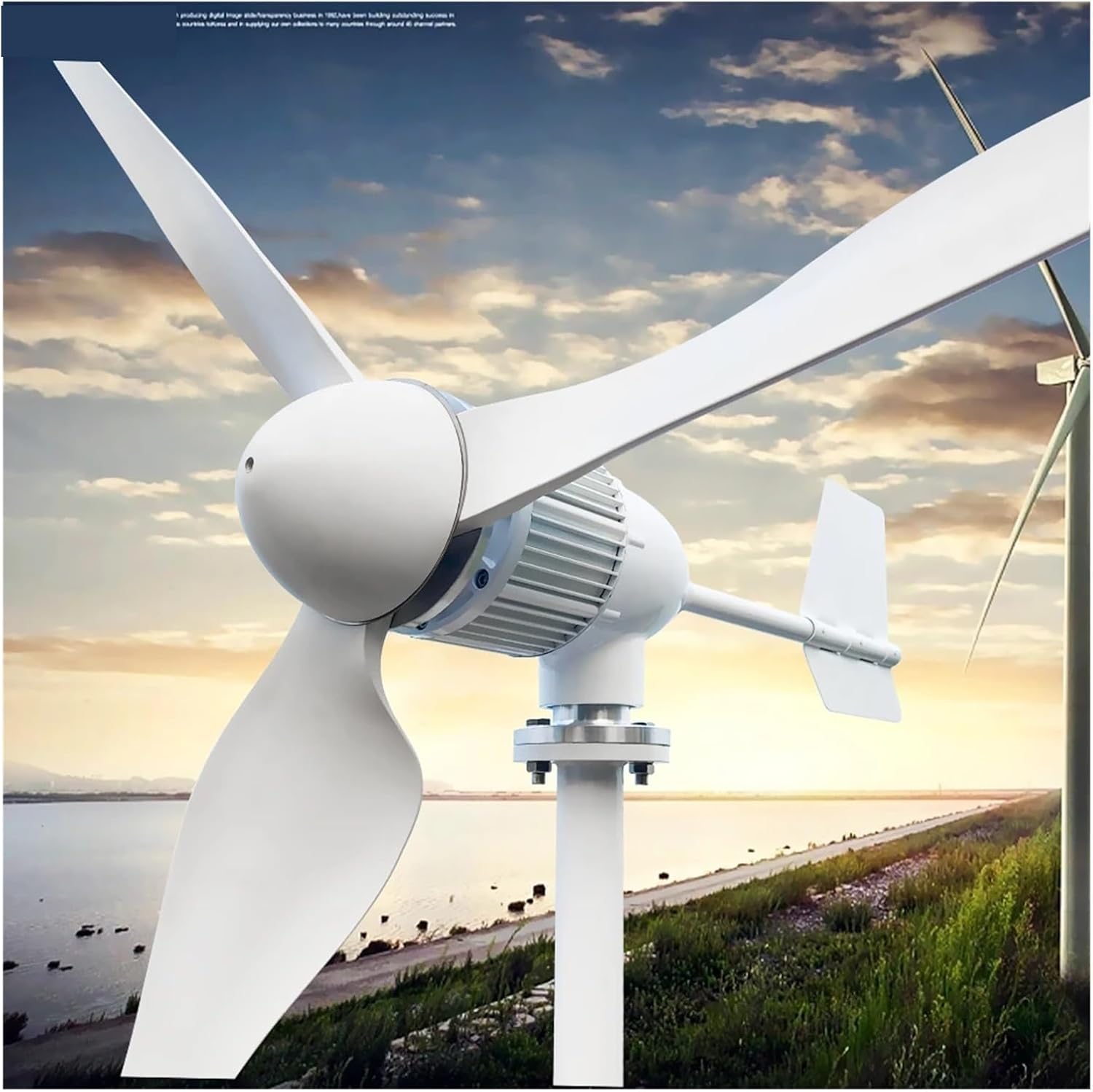 Wind Turbines, 3000W Wind Turbine with Free Charging Controller Yacht Farm Family Farm(48V)