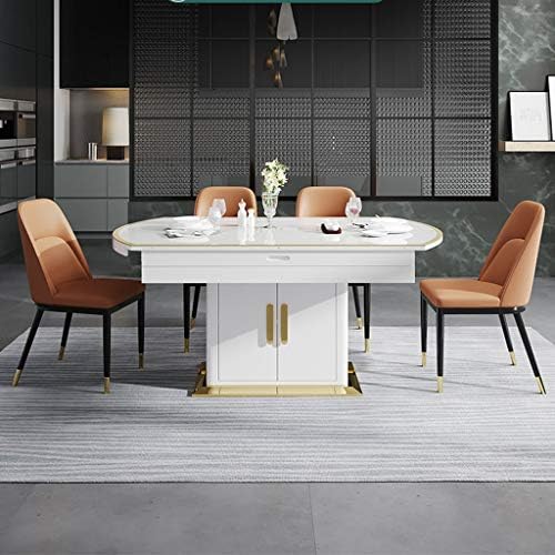 Dining Chair Kitchen Dining Room Furniture Chairs Modern PU Leather High Back Padded Soft Seat Dining Chair for Living Room Desk Patio Terrace Office Kitchen Lounging (Color : Blue)