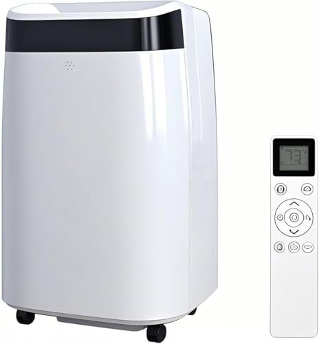 10,000 BTU Portable Air Conditioner Floor Room AC Unit with Cool 50 DB Dehumidifier, Fan Mode, Portable Cooling AC Unit with Remote Control Up to 450 Sq. Ft.