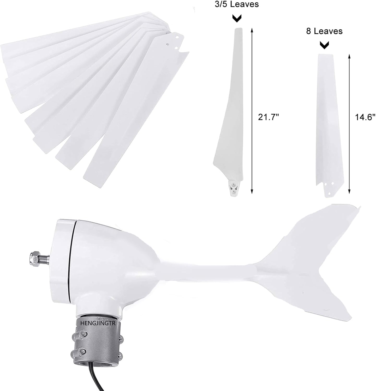12000W 12V24V 48V Horizontal Wind Turbine Generator, with Controller Vertical Wind Turbine 12V 24V 48V Small Windmill Free Energy