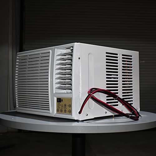 24V DC battery powered Window Air Conditioner 1/2-Ton Heat Pump (24V DC 6000 BTU/h)