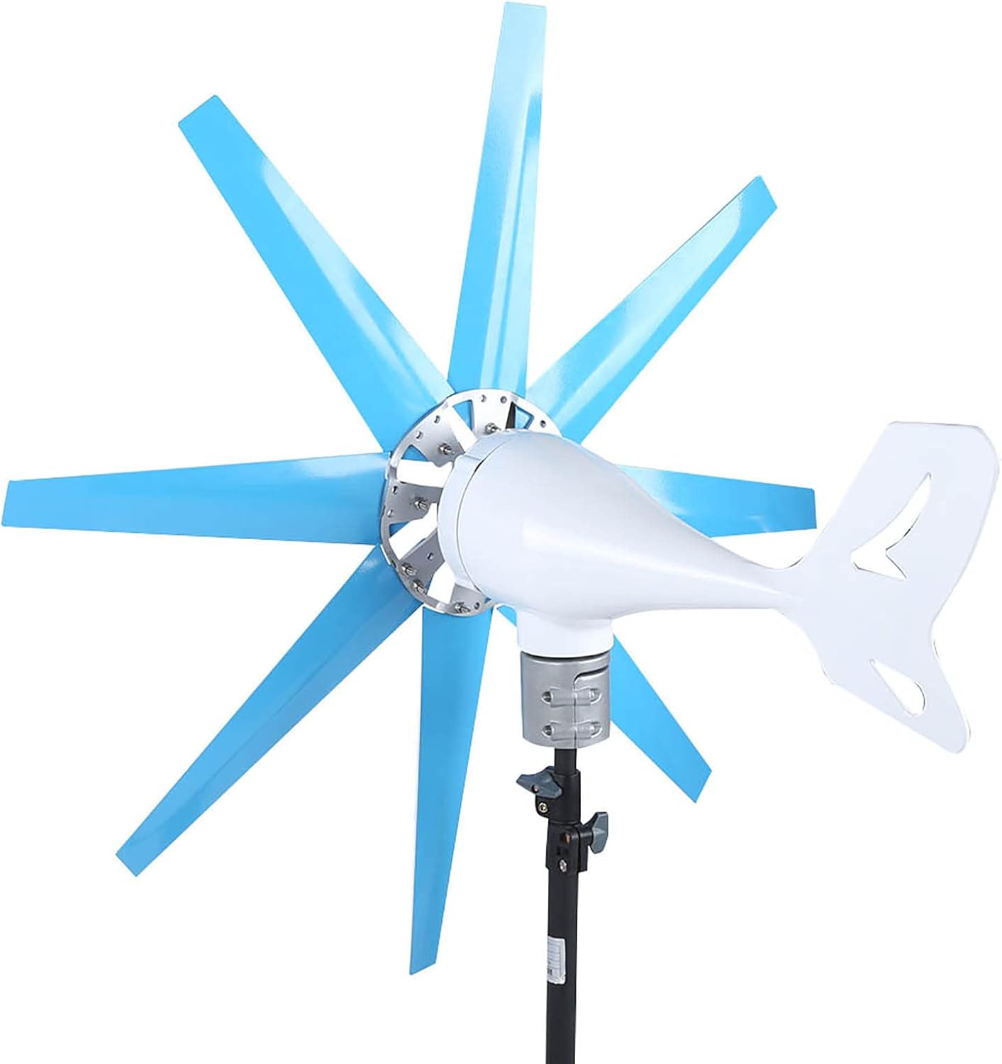 Hyuduo 100W Wind Generator, Horizontal Axis Permanent Magnet Alternator with Low Startup Speed, for Wind Power Generation DC12V/24V (DC24V)