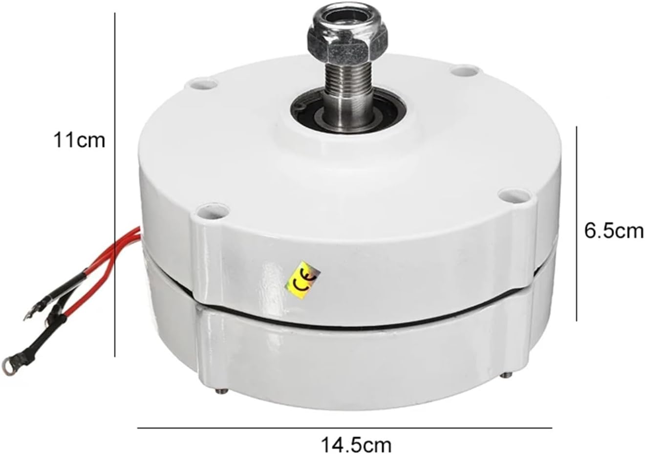 Wind Turbines, 6000W 12V 24V Wind Turbine nerator Motor 3 Phase arless Permanent Magnet AC Alternator for Wind Water Turbine Engine(24V)