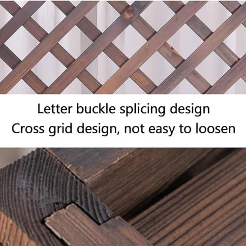 Outdoor Air Conditioner Cover Fence Screen Privacy Screen, Pool Equipment Trash Can Enclosure, Decorative Flower Stand Condenser Protective Cover, Ac Fence For Outside Unit ( Size : 105x47x80cm 41.3