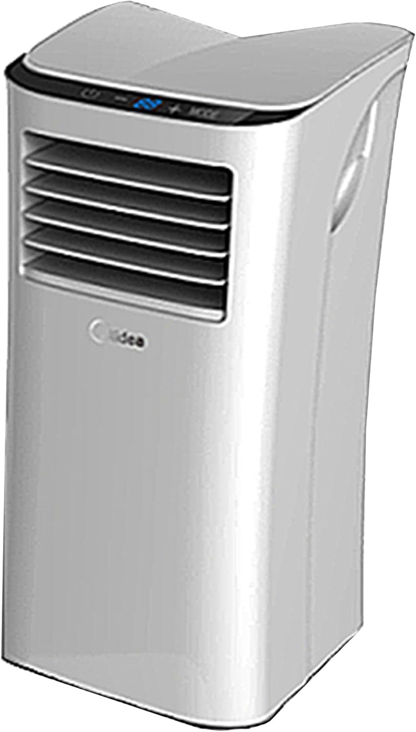HomePointe S2 Series 5,000 BTU Portable Air Conditioner Corded Electric Cooling Fan Unit with Window Exhaust Kit for Home and Office Room Use