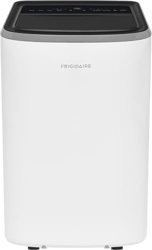 Frigidaire 3-in-1 Portable Room Air Conditioner 10,000 BTU (ASHRAE) / 6,500 BTU (DOE), Cools Up to 450 Sq. Ft., Quiet Operation, Dehumidifying Dry Mode, White