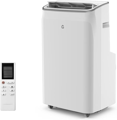 12,000 BTU Portable Air Conditioner Cools Up to 550 Sq.Ft, 3-IN-1 Free Standing Cooling AC Unit with Remote Control & Installation Kits for Large Room, Smart/Sleep Mode