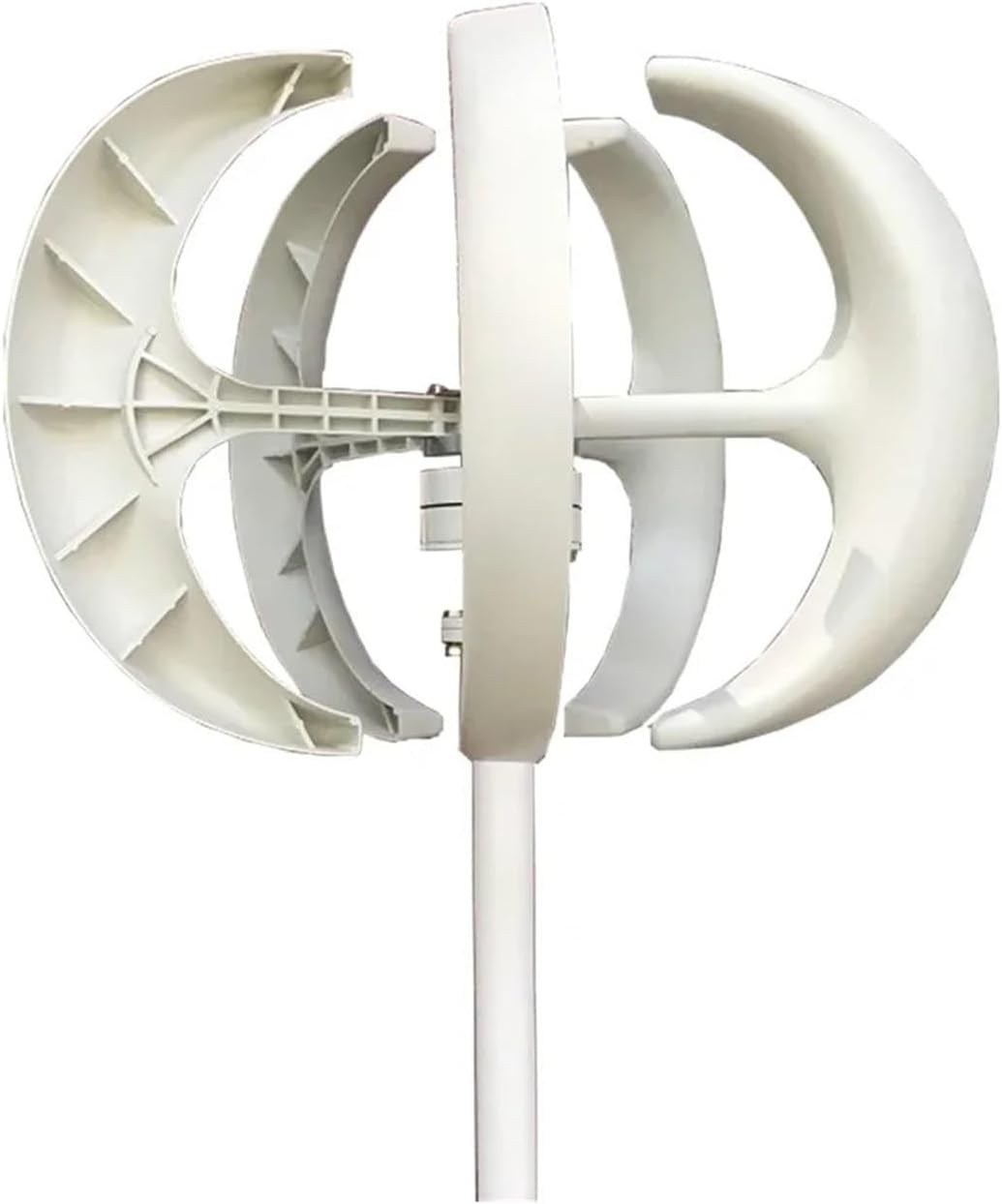 8KW 10KW 5KW 12V 24V 48V Wind Turbine Generator Vertical Turbine tive Windmill MPPT Hybrid Controller Home Industrial Energy(White,48V_5KW)