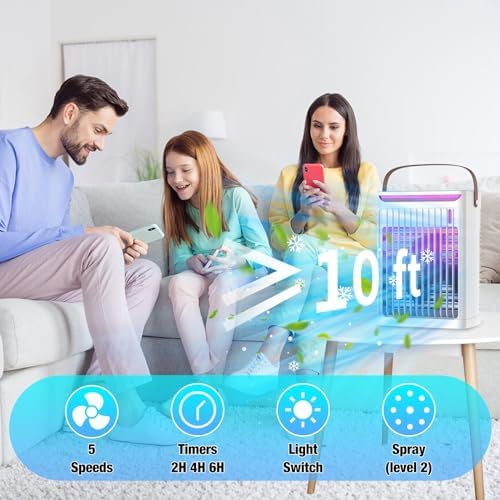 Portable Air Conditioners，blue