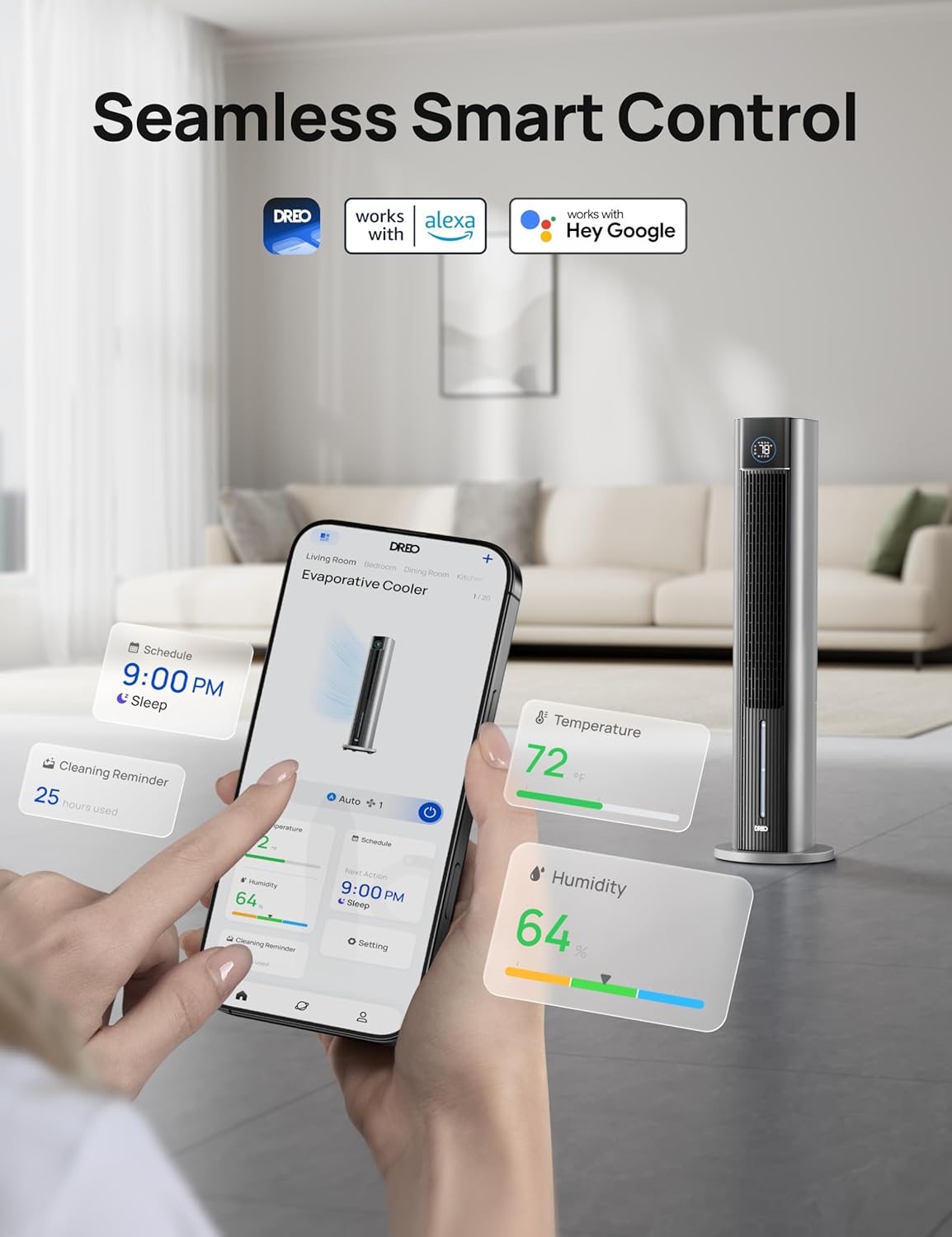 Dreo Portable Air Conditiioner, 43