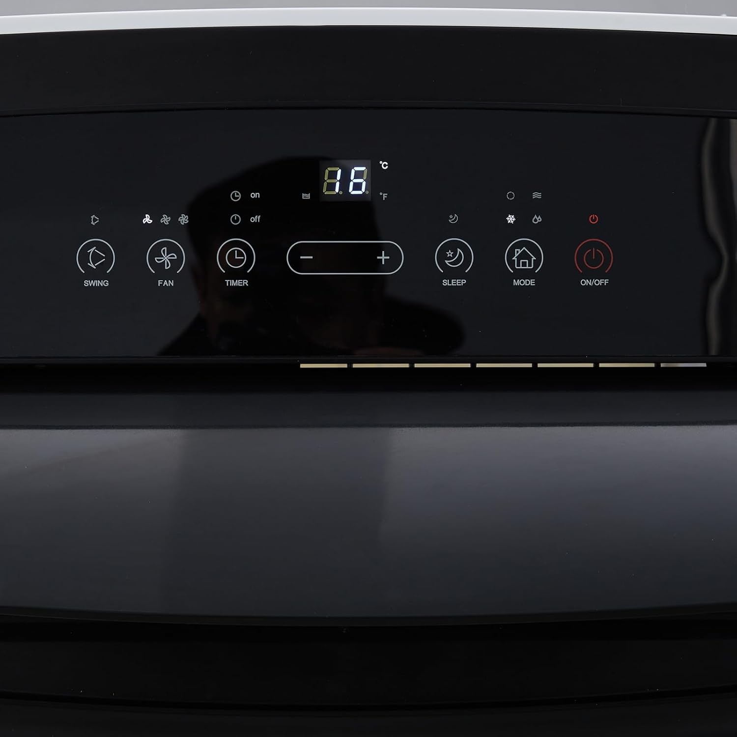 Garvee 3 in-1 Portable Air Conditioner - 12,000 BTU, Cools Rooms Up to 550 Sq Ft, Includes Remote Control, Easy Window Kit (Black Top Cover）