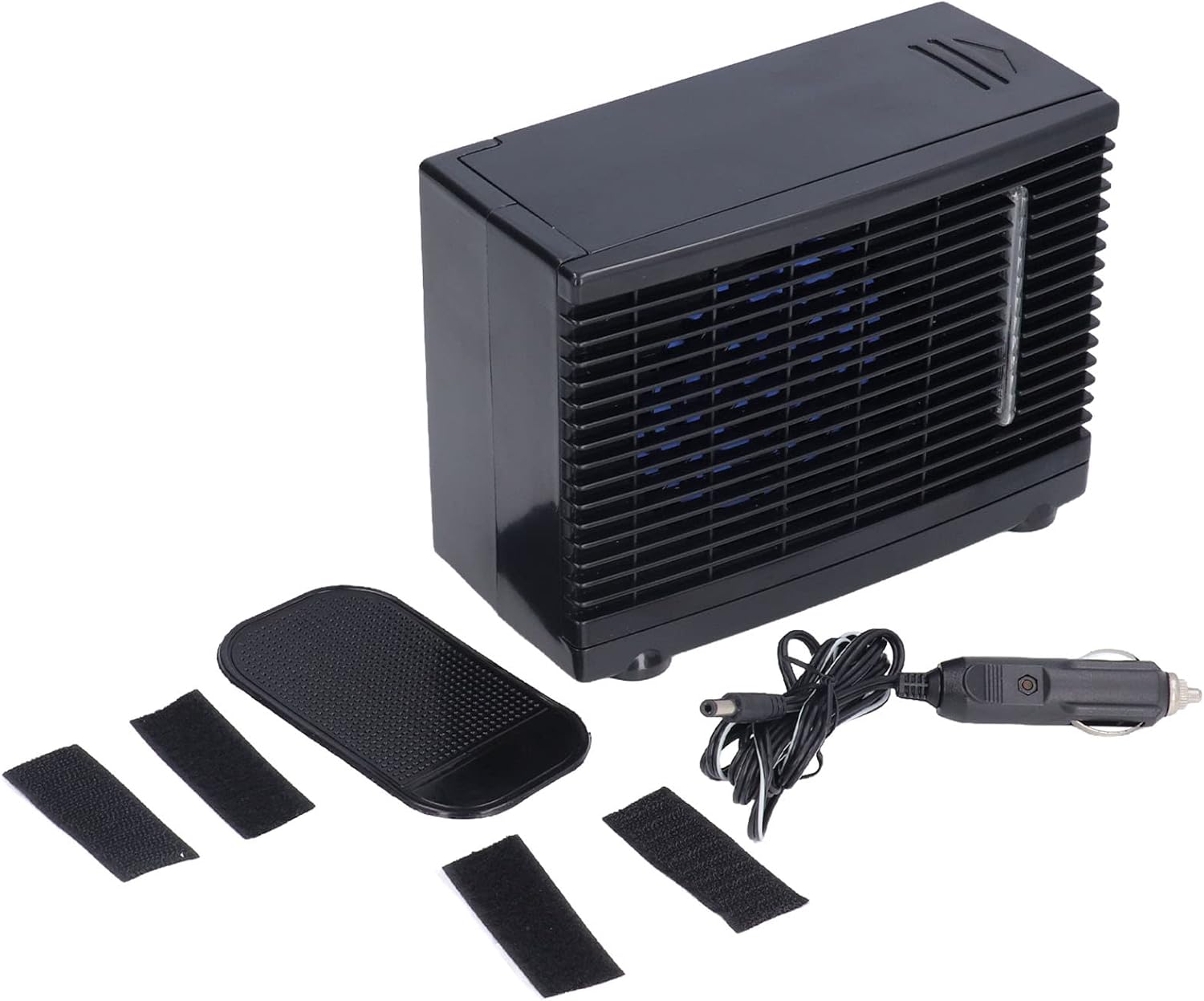 Portable Air Conditioners, Portable Evaporative Air Cooler, Mini Air Conditioning Fan Silent Portable Evaporative Cooler with Water Tank for Car Home 12V