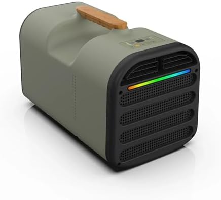 110V/220V Air Conditioner AC/DC 4900BTU Mini Portable 12V 24V 48V Outdoor Air Conditioner ，Compatible With Caravan,Truck,Camper Accessories(48V)