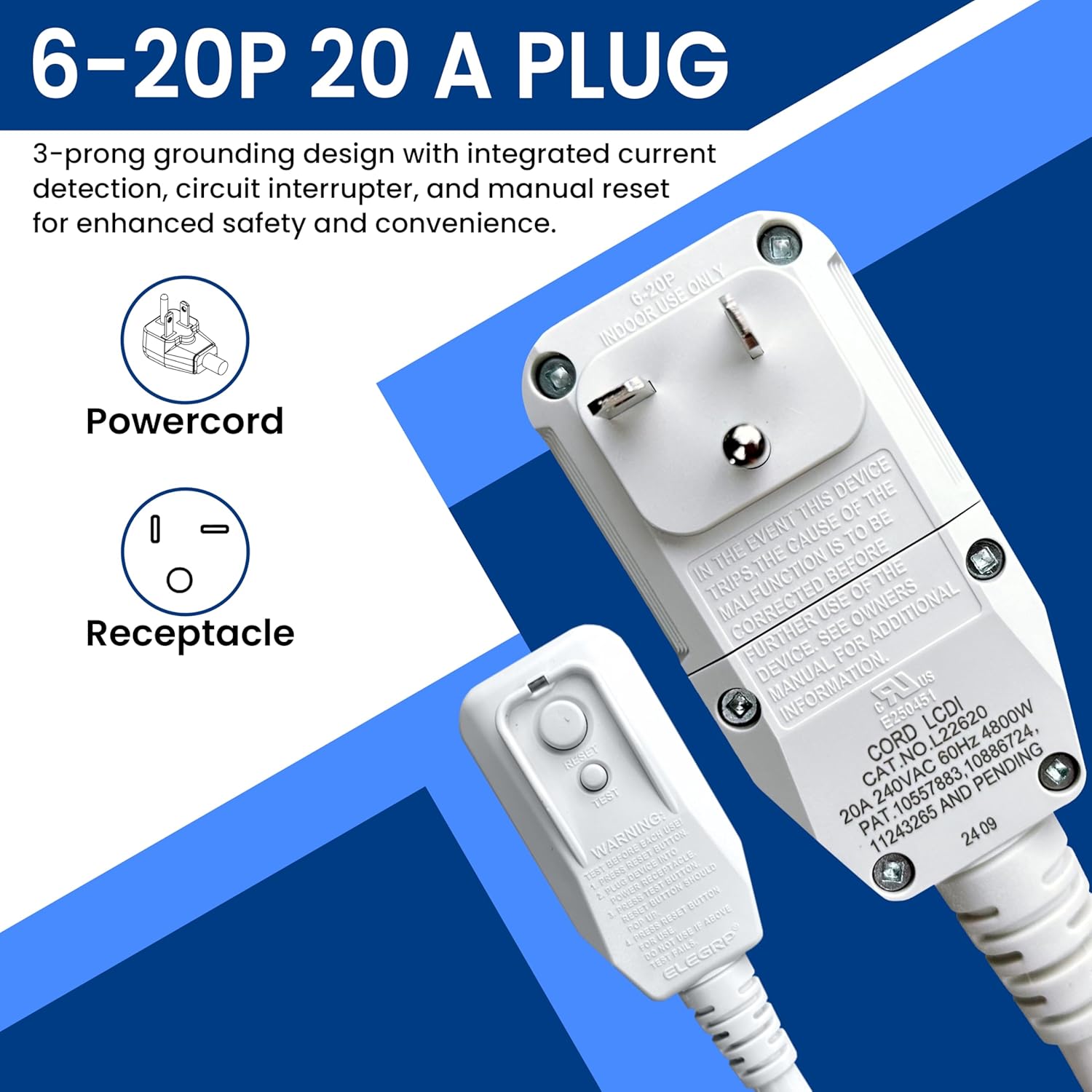 Klimaire PTAC 12,000 BTU Air Conditioner Heat Pump R-32 with Remote Control & 3.5 kW Electric Heater -230V