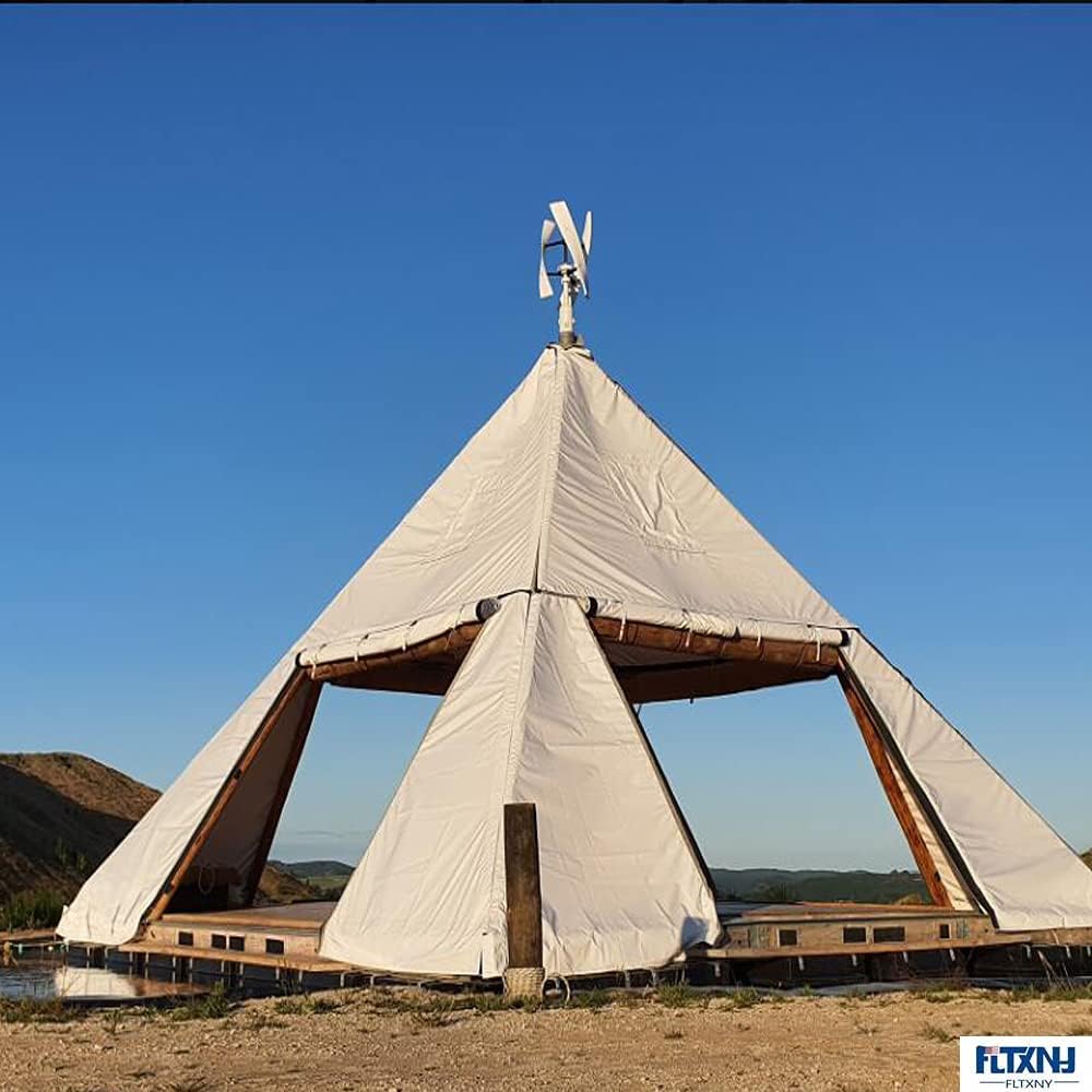 Low Noise Vertical Axis Wind Turbine Generator, 12V-220V Permanent Magnet Generator with Intelligent Controller, for Home, Street Lighting(12000W)