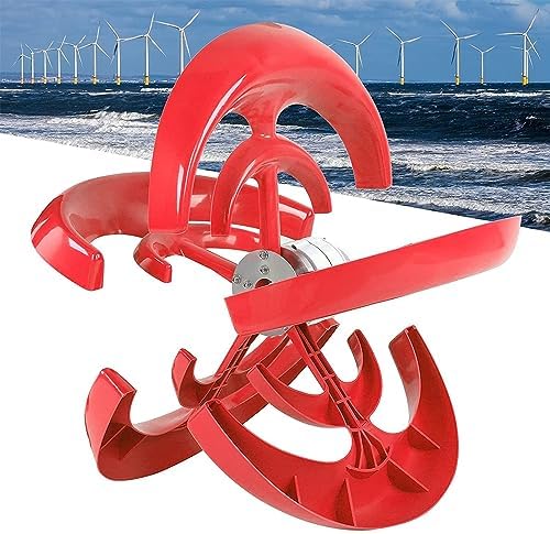 10000W Vertical Wind Turbine Generator Kit - Silent 3-Blade Wind Power System for Home & Chalet - Efficient 220V Motor for Maximum Energy Output