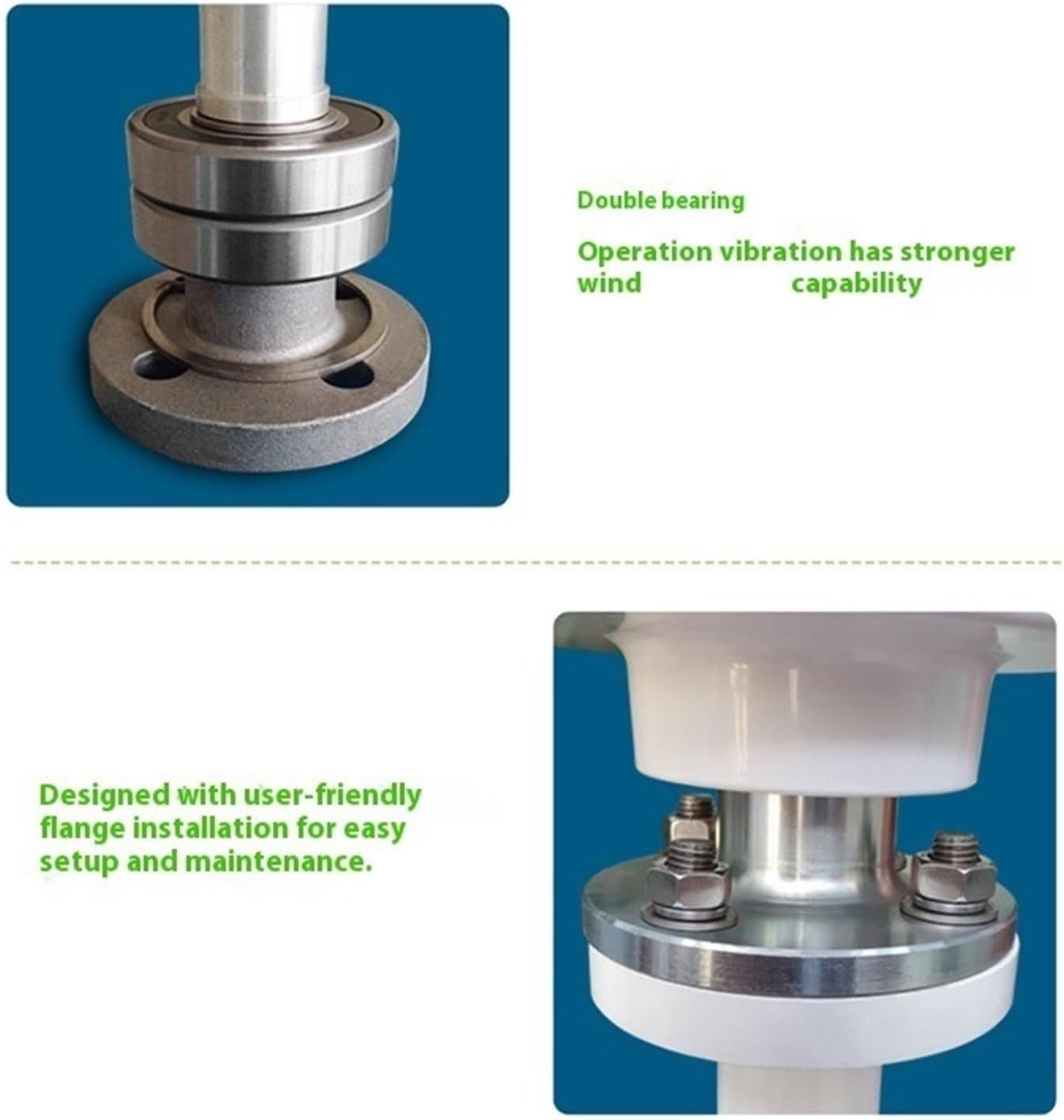 Wind Generator, Wind 300w 24v Vertical Axis Wind Energy Generator Home Wind,Wind Turbines(with Controller_24V_500W)