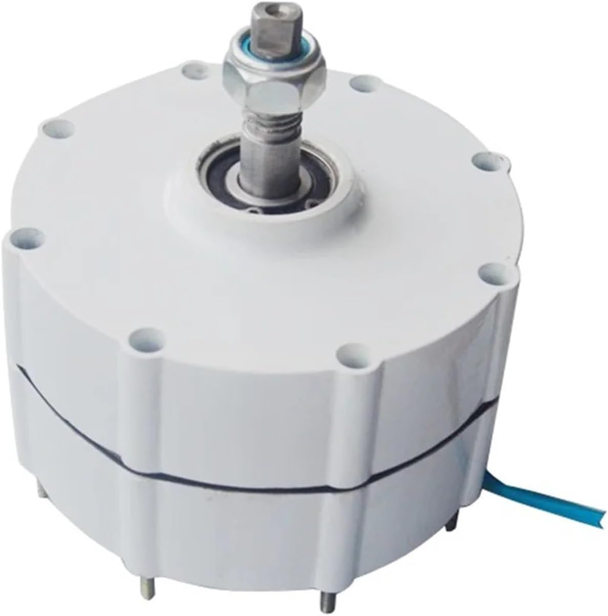 Wind Turbine Generator, Low Speed ​​500W 600W 800W 12V 24V 48V Gearless Permanent Magnet Generator Alternator For Wind Turbine Water Turbine for Marine, RV, Home(Without Base,24V_600W)