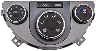 Air Conditioning Control Panel Air Conditioner Knob Automatic for Kia Soul(Black A)