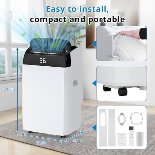 PHO_0XJ1 12,000 BTU Portable Air Conditioner