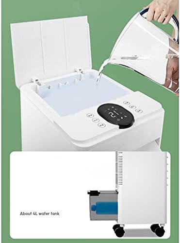 3-in-1 Evaporative Air Cooler Mobile Air Conditioners Cooling & Humidifier & Purifier,Silent,3 Speed 3 Modes Uto Oscillation 12H Timer for Home,Office-Machine A