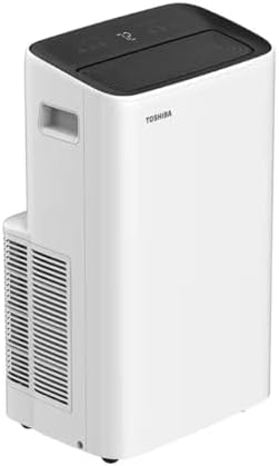 Toshiba PX0811CWRUFR 8,000 BTU (12,000 BTU ASHRAE) 115-Volt Smart Wi-Fi Portable AC, Cools & Dehumidifies Up To 350 Sq. Ft. - Certified Refurbished